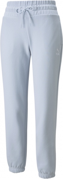 Штани Puma Classics Relaxed Pants 53351521 р. XS блакитний