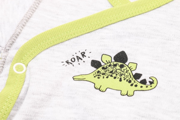 Комплект дитячого одягу Фламінго 433-232 сірий р.56 