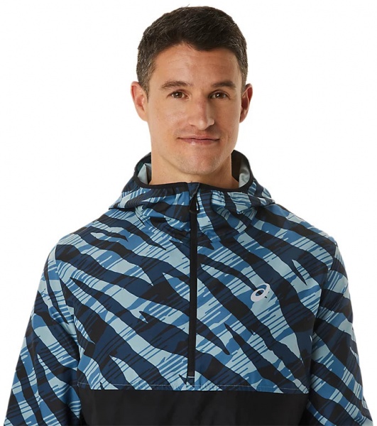 Анорак Asics WILD CAMO ANORAK 2011C479-400 р.L зелений