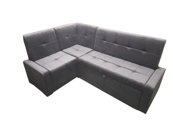 Уголок кухонный Атлант со спальным местом / серый 