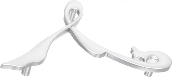 Мебельная ручка DU 21/96 G6 L 96 мм матовый хром DC