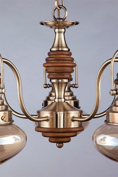 Люстра підвісна Strotskis Gustavo 5x60 Вт E27 антична бронза 266/5 