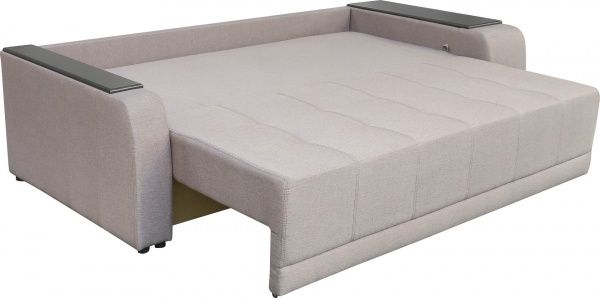 Диван прямий Кедр Плейн права ніша бежевий 2400x1030 мм