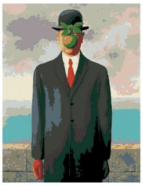 Набір, техніка акриловий живопис за номерами Син людський Rosa Start 