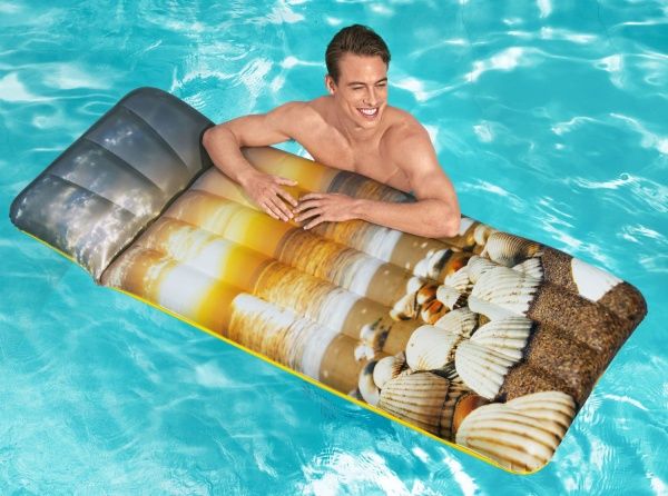 Матрас надувной Bestway Береговой вид 183х71 см в ассортименте