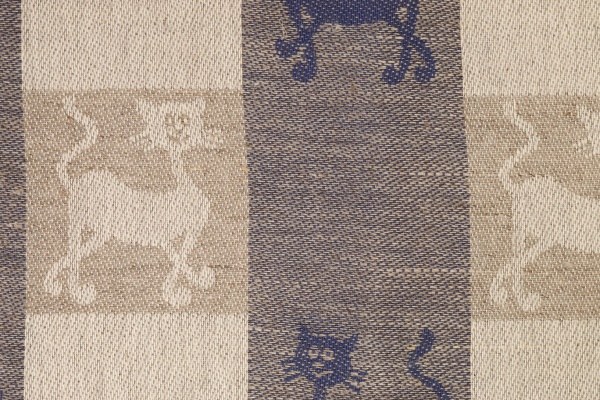 Рушник жакардовий Мурчик коти 37x48 см Галерея льону різнокольоровий 