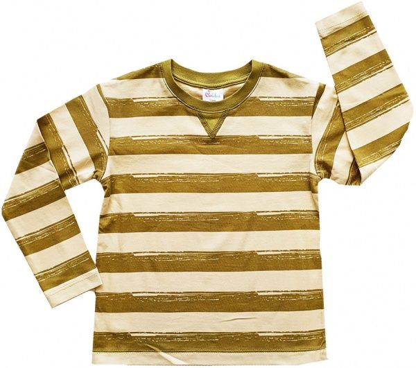 Толстовка унисекс Colibri р.110 серо-зеленый В4009 