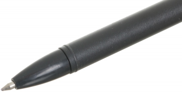 Ручка кулькова Пінгвін з штучним хутром чорний 