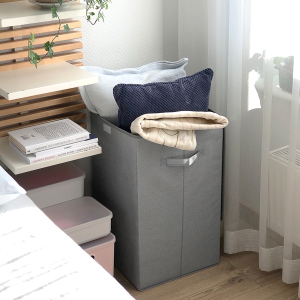 Ящик для зберігання текстильний MVM TH-02 GRAY 580x340x340 мм