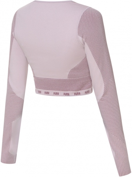 Футболка Puma Train FormKnit Seamless LS 52166717 р.M світло-фіолетовий