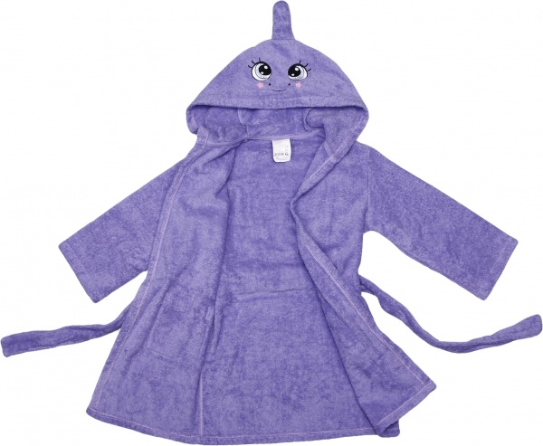 Халат детский для девочек Roksana р.116 сиреневый 37970724 