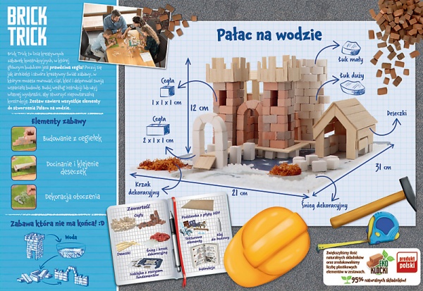 Конструктор Trefl Brick Trick Ледяной замок 61545