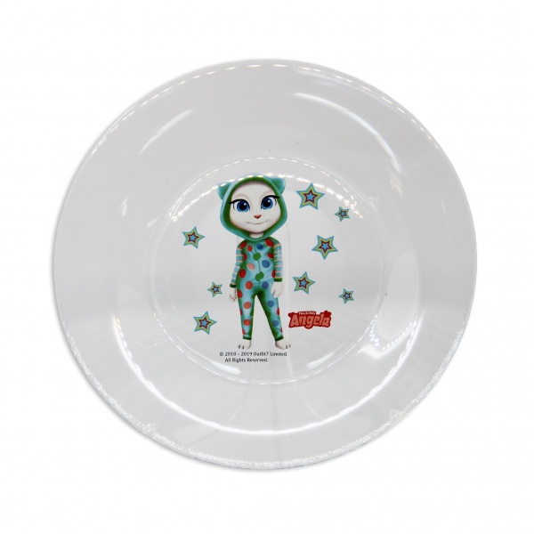 Тарелка десертная Talking Angela 3 19,6 см Galleryglass