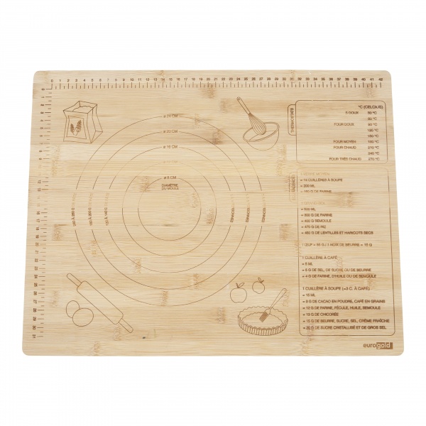 Доска кухонная бамбуковая 46x36 см 7108200026 Eurogold