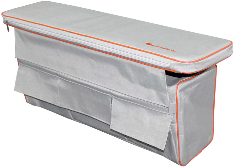 Сумка-рундук Kolibri під банку 73 х 19 х 23 см. для човнів (КМ-300 - КМ-330, КМ-280DL - KM-360DSL) БЕЗ НАКЛАДКИ сірий
