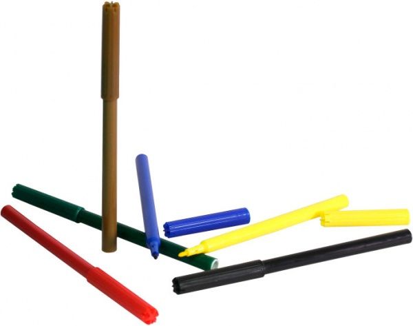 Фломастеры Фауна 6 шт. 5-101/1 Барвінок