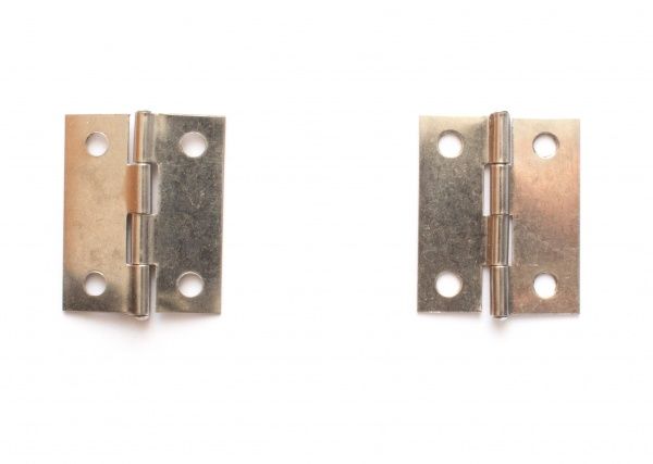 Петля декоративна срібло 35х29 мм 2 шт. 