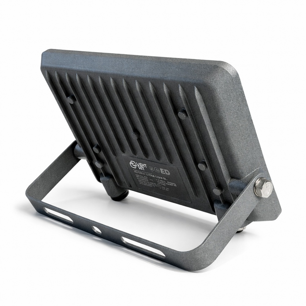 Прожектор світлодіодний LIGHT SET LED SHPAK D 100 Вт IP65 сірий l0810105