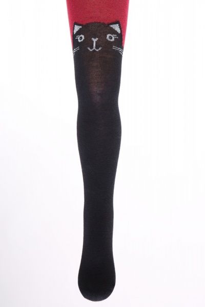 Колготки дитячі Giulia D003 LITTLE KIDS rumba р.92-98 червонийчорний 