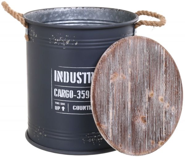 Бочка для зберігання Cargo 35х39,5 см сіра 