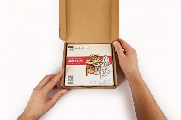 Конструктор деревянный Ukrainian Gears Дифференциал