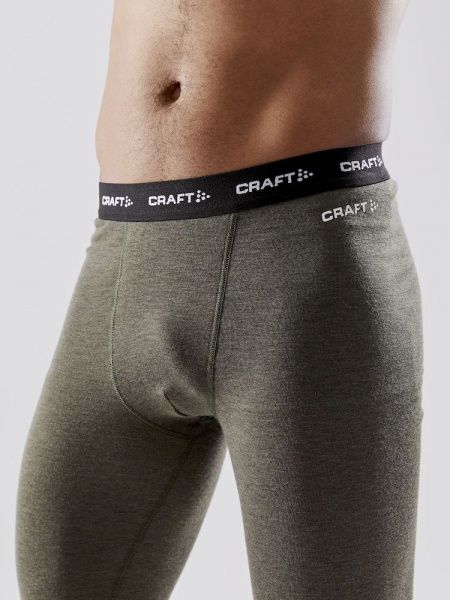 Комплект термобелья Craft CORE WOOL MERINO SET M 1909711-648200 M темно-оливковый меланж