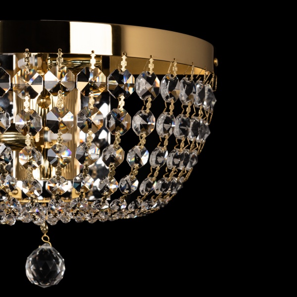 Бра ArtGlass 2x40 Вт E14 золотисто-серебристый E 0103/02/20 CL 