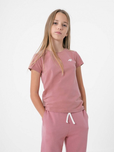 Футболка 4F NOSDJ-JTSD300-56S р.140 светло-розовый