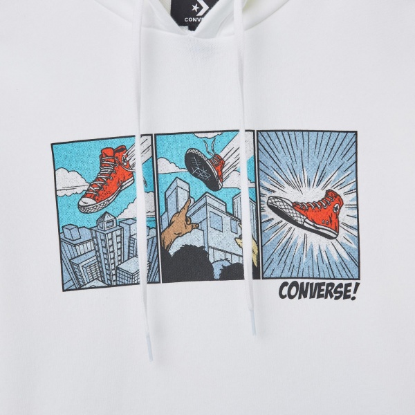 Джемпер Converse 10023948-102 р. XL белый