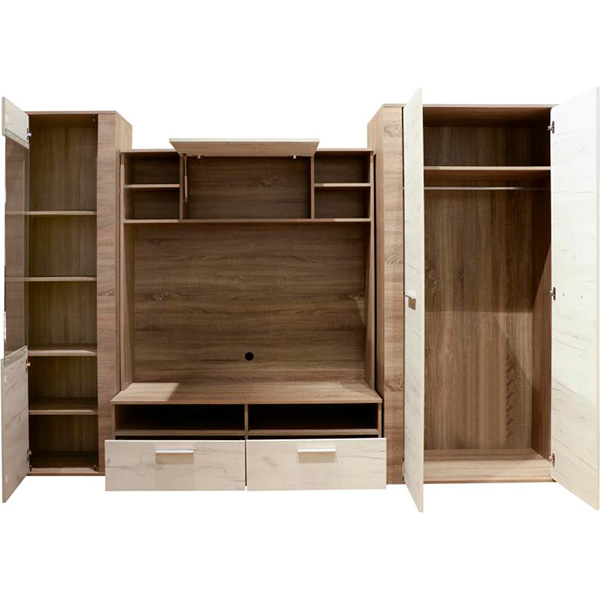 Стінка Венеція 2900х1940х558 дуб сонома трюфель 