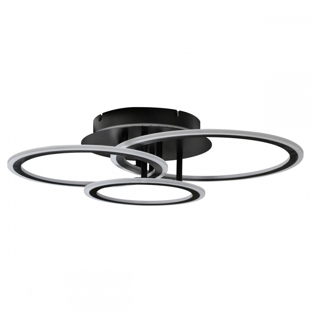 Люстра светодиодная LIGHT SET MAVKA LED 5850 R RGB 65 Вт черный/белый