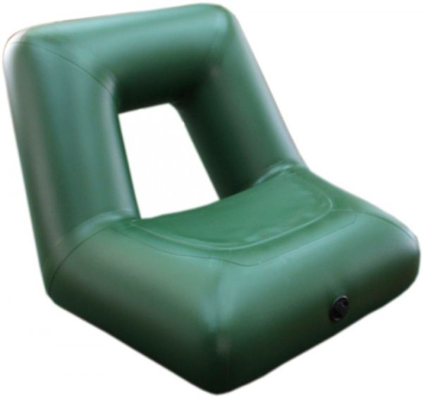 Крісло надувне для човна Ладья ПВХ ЛКН 310-330 зелений