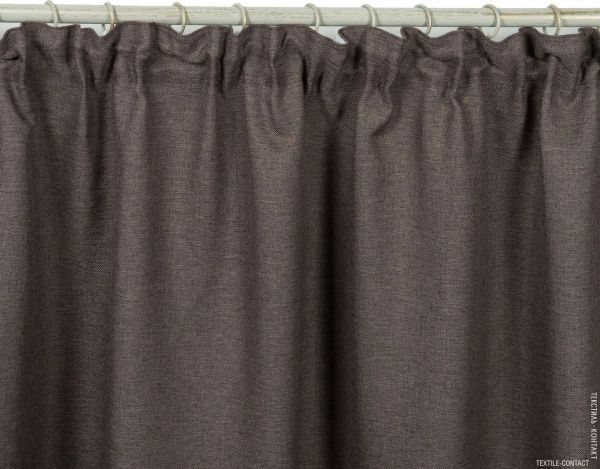 Портьєра Блекаут Меланж 150х270 см, коричнева ТК-Домашній текстиль ТОВ