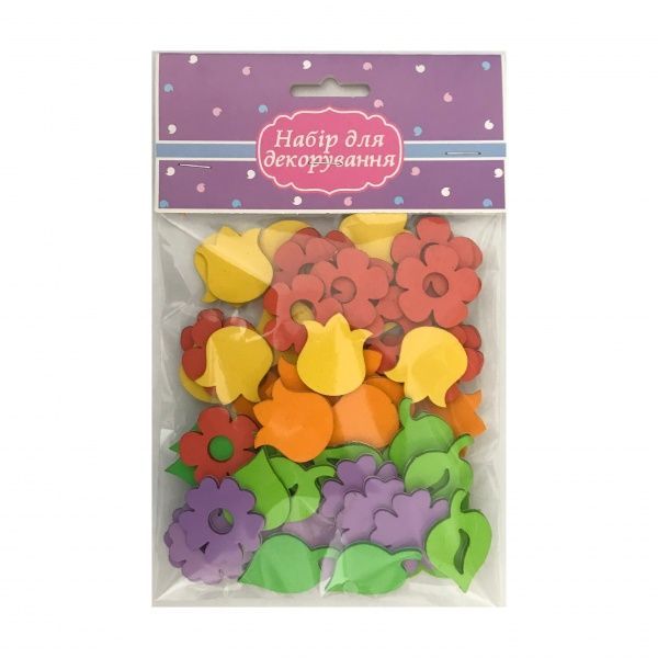 Набор для декорирования Наклейки Весенние 84 шт. Аплі-Краплі