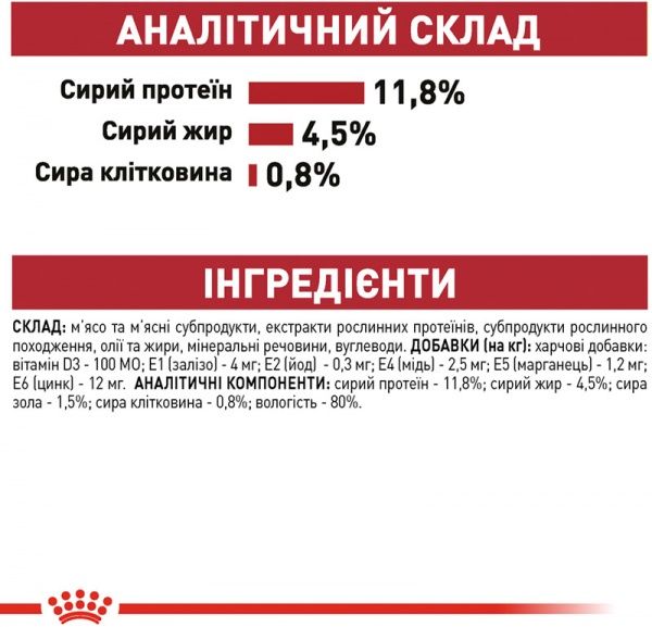 Корм Royal Canin Instinctive in gravy в желе 85 г