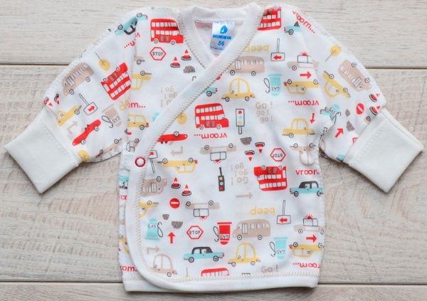 Распашонка детская Minikin р.56 белый 205303 