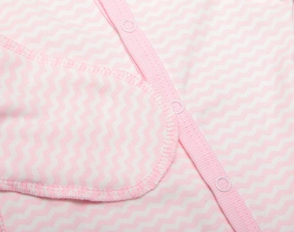 Комбінезон дитячий для дівчинки Маленькие люди зигзаги 9001-110 р.62 рожевий 