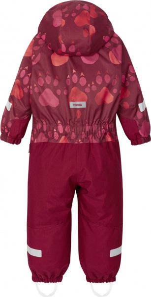 Комбінезон дитячий для дівчинки Reima 3954 р.98 бордовий 520291B 