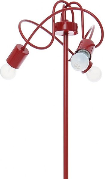 Торшер ALFA Tango Red E27 60 Вт 23189 красный 