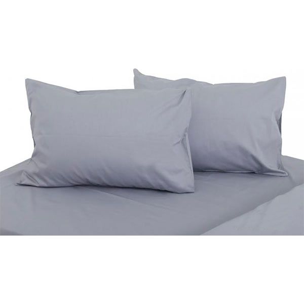 Комплект постільної білизни полуторний La Nuit Solid світло-сірий