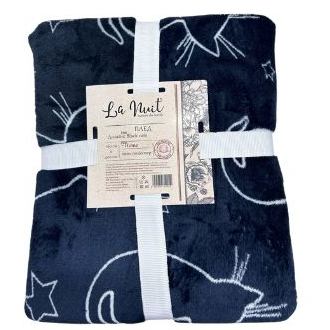 Плед Black cats 200x220 см La Nuit 