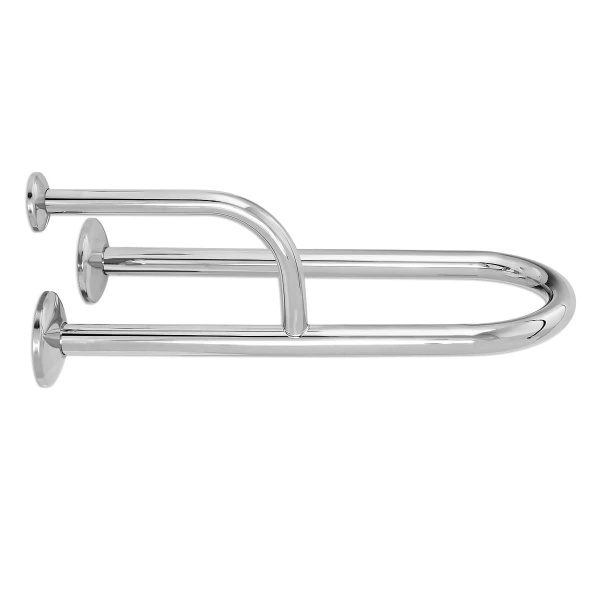 Поручень для ванной комнаты Laris угловой правый