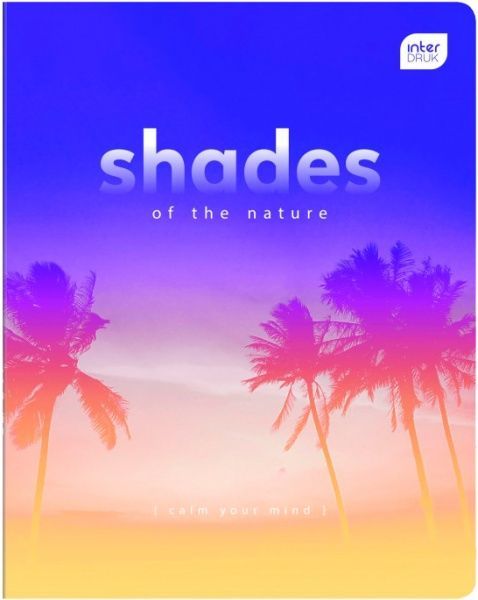 Тетрадь школьная 48 листов в клетку One color в ассортименте InterDRUK