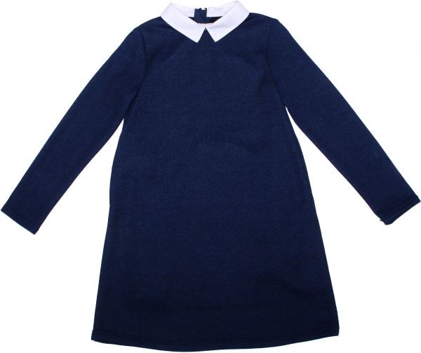 Платье Шпак р.34/ р.140 темно-синий 270 