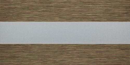 Штора рулонная день-ночь Bella Vita с жилкой MA-5 57x160 см темно-бежевая 