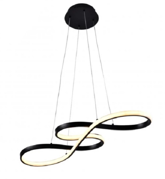 Люстра Miorro LED Amare 64 Вт черный 51-313-010