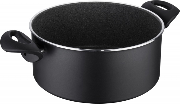 Кастрюля с крышкой Bologna Granitium 24 см 9N25D-24 Ballarini