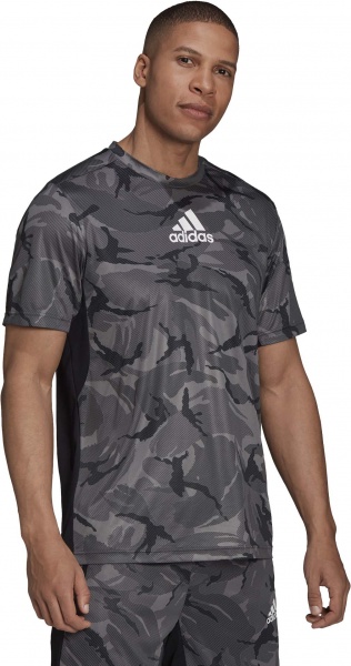 Футболка Adidas M CAMO GT1 H28795 р.L сірий