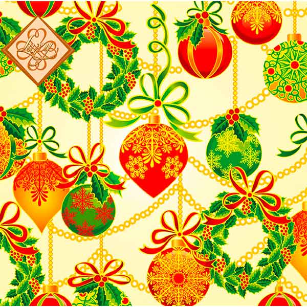 Салфетки Luxy Золотистые украшения 33x33 см 20 шт