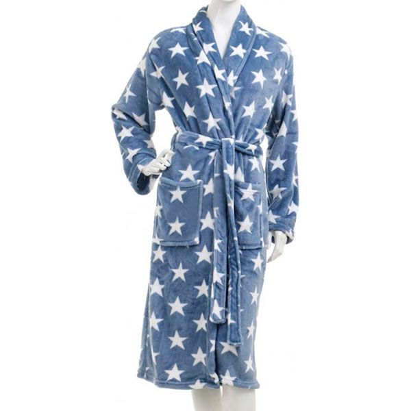 Халат домашний La Nuit Старз XS голубой
